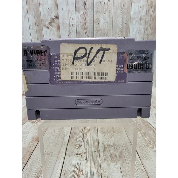 WWF Super WrestleMania SNES, Super Nintendo 1992 - Picture 2 of 3